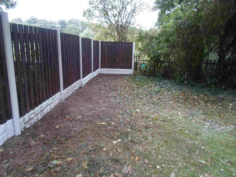 Fencing in Tickhill, Doncaster